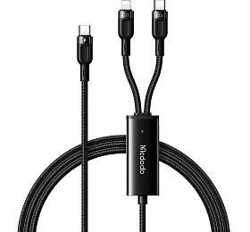 2in1 100W PD Fast Charging Cable (C to C+L)