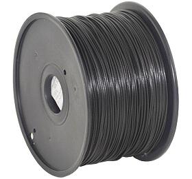 Gembird GEMBIRD Struna pro 3D tisk, PLA, 1,75mm, 1kg, 330m, ern (3DP-PLA1.75-01-BK)