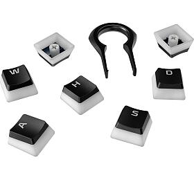 HP HyperX Pudding Keycaps - Full Key Set - PBT - Black (US Layout) (4P5P4AA#ABA)