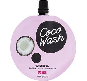 Sprchov krm Pink Coco Wash Coconut Oil Cream Body Wash, 50 ml (Travel Size)