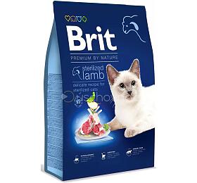 Brit Premium Cat by Nature Sterilized Lamb 8kg