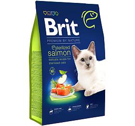 Brit Premium Cat by Nature Sterilized Salmon 8kg