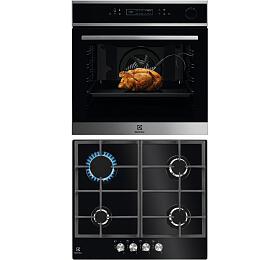 SET Trouba ELECTROLUX LOC8H31X + Plynov deska Electrolux KGG6426K