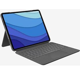 Logitech Combo Touch for iPad Pro 12.9-inch (5th generation) - GREY - US layout (920-010257)