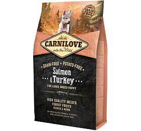 Carnilove Dog Salmon &amp; Turkey for LB Puppies 4kg