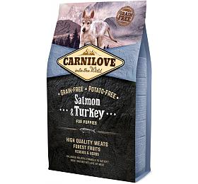 Carnilove Dog Salmon &amp; Turkey for Puppies 4kg