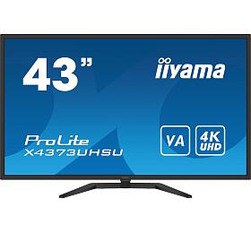 IIYAMA iiyama ProLite/X4373UHSU-B1/42,5&quot;/VA/4K UHD / 60Hz / 3ms / Black / 3R