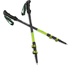 Spokey CARBON Trekingov karbonov hole, 3dln, edo-zelen