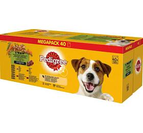 Pedigree kapsa mix.vbr se zeleninou ve v 40x100g