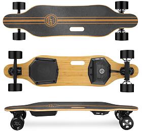 Spokey E-LONGBAY Elektrick longboard, baterie 4 Ah