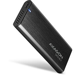 Axagon AXAGON EEM2-SBC, USB-C 3.2 Gen 2 - M.2 SATA SSD kovov RAW box, bezroubkov