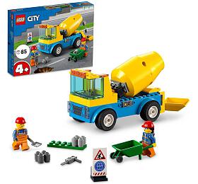 LEGO® City 60325 Náklaďák s&amp;nbsp;míchačkou na&amp;nbsp;beton