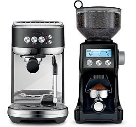 SET Kávovar Sage SES500BST černý + Mlýnek na kávu Sage BCG820BST