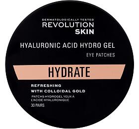 Maska na oi Revolution Skincare Hydrate Hyaluronic Acid Hydro Gel Eye Patches, 60 ml