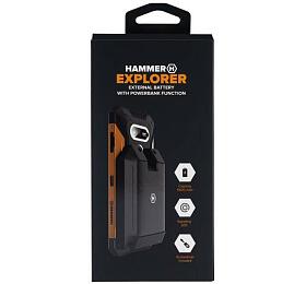 Extern baterie pro Hammer Explorer/Explorer Plus/Explorer Pro s funkc powerbanky 5000 mAh ern myPhone