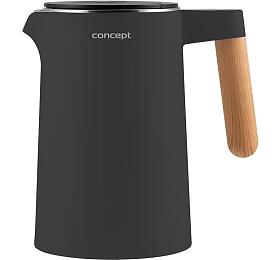 Rychlovarná konvice Concept RK3302 Salt & Pepper antracitová