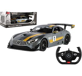 Teddies Auto RC Mercedes AMG GT3 RASTAR plast 35cm 2,4GHz na dlk. ovldn na baterie v krabici 44x18x23cm