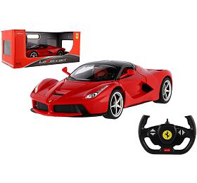 Teddies Auto RC Ferrari RASTAR erven plast 32cm 2,4GHz na dlk. ovldn na baterie v krabici 43x19x23cm