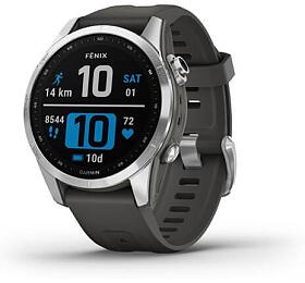 Chytr hodinky Garmin Fenix 7S, stbrn