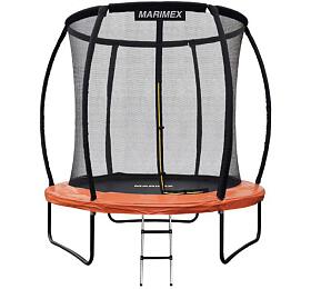 Trampolna Marimex Premium 244 cm + vnitn ochrann s + schdky ZDARMA (19000103)