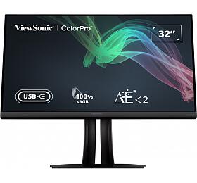 Viewsonic VP3256-4K 32&quot;W IPS / 3840x2160 / 20M:1 / 5ms / 350 cd / 2xHDMI / DP / USB-C / 3xUSB / VESA / Repro / Pivot / Nastaviteln