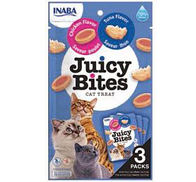 INABA Churu Cat Juicy Bites Chicken&amp;Tuna Flavor 3x11,3g