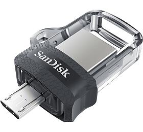 SanDisk Ultra Dual Drive m3.0 64GB / USB 2.0 Typ Micro B / USB 3.0 Typ-A / ed (SDDD3-064G-G46)