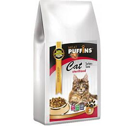 Puffins Cat Sterilised Turkey&amp;Tuna 2kg