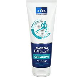 Alpa Sport Star Relax chladiv masn emulze po vkonu, 210 ml