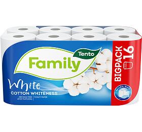 Tento White Cotton Whiteness 2vrstv toaletn papr, role 131 trk, 16 rol