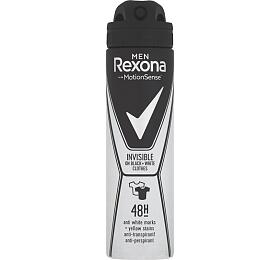 Rexona Men antiperspirant Invisible Black + White, 150 ml