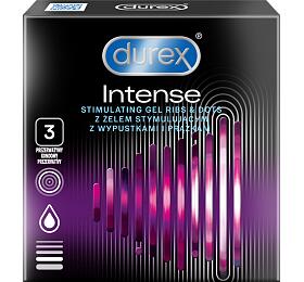Durex Intense Orgasmic kondomy, 3&amp;nbsp;ks