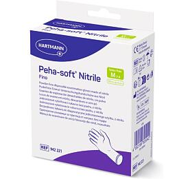 Peha-soft Nitril Jednorzov ochrann rukavice velikost M, 10 ks