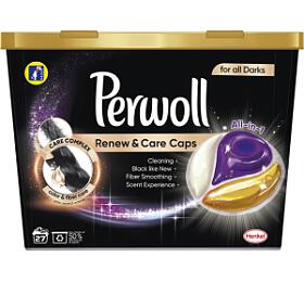Perwoll Renew &amp;&amp;nbsp;Care Caps Black kapsle na&amp;nbsp;praní, 27&amp;nbsp;praní