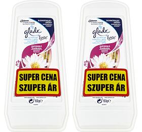 Glade osvova vzduchu Gel Pure Clean Japonsk zahrada duo pack 2 150 g