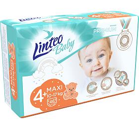 Linteo Baby Premium Maxi+ dtsk pleny 10 a 17 kg, 46 ks