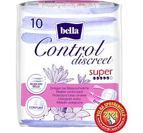 Bella Control Discreet Super Inkontinenn vloky, 10 ks