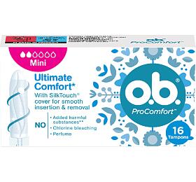 O.B. ProComfort Mini tampony, 16 ks