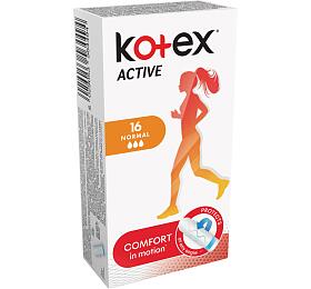 Kotex Active Normal tampony, 16 ks