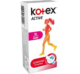 Kotex Active Super tampony, 16 ks