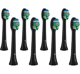 TrueLife SonicBrush Compact Heads Black Standard 8 Pack