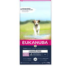 Eukanuba Dog Puppy&amp;Junior Small&amp;Medium Grain Free 12kg