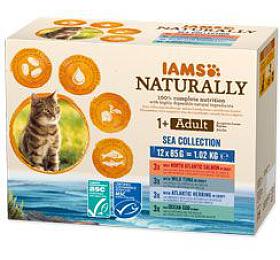 Iams Cat Adult mosk maso v omce multipack 12x85g