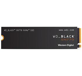 Western Digital WD BLACK SSD NVMe 500GB PCIe SN 770, Gen4 8 Gb/s, (R:5000, W:4000MB/s) (WDS500G3X0E)