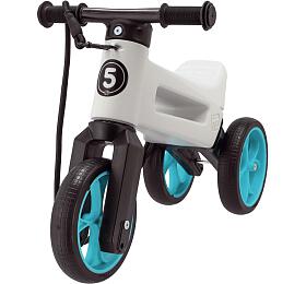 Teddies Odredlo FUNNY WHEELS Rider SuperSport bl/tyrkys 2v1+popruh,v.sedla28/30cm nos.25kg 18m+vsku