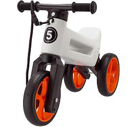 Teddies Odredlo FUNNY WHEELS Rider SuperSport bl/oran. 2v1+popruh,v.sedla28/30cm nos.25kg 18m+vsku