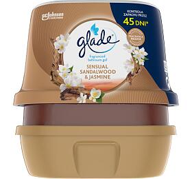 Glade osvova vzduchu gel do koupelny Sensual Sandalwood &amp; Jasmine, 180 g