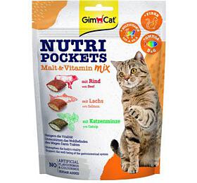 Gimcat Nutri Pockets Malt &amp; Vitamin Mix 150g