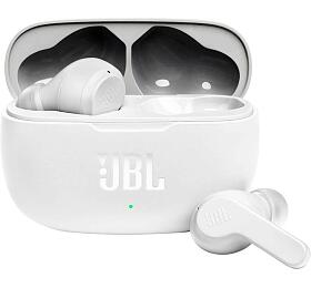 Bezdrátová sluchátka JBL Wave 200TWS, bílá