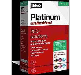 Nero Platinum Unlimited -&amp;nbsp;CZ ESD 2022- trvalá licence